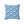 Polyester Square Pillow Pink Flowers Blue Decor - Dipaliz - 18’’ × - Throw Pillows