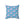 Polyester Square Pillow Pink Flowers Blue Decor - Dipaliz - 16’’ × - Throw Pillows