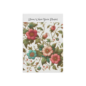 Vibrant Bloom House Banner – Poly Poplin Canvas - Dipaliz - Flags & Windsocks