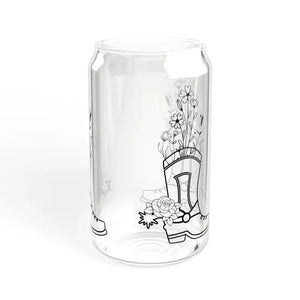 Sipper Glass with Gasket-push Bamboo Lid & Tritan Straw - Dipaliz - Tumblers