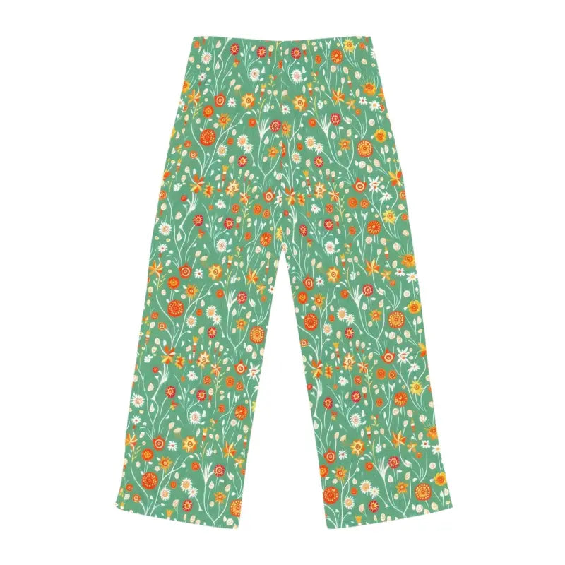 Bloom in Style: Women’s Flower Power Pajama Pants - All Over Prints