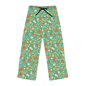 Women’s Pajama Pants - Flower Pattern Comfort - Dipaliz - Pajamas
