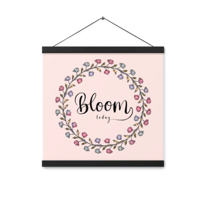 Bloom Poster Hanger – Natural Baltic Wood - Dipaliz - Posters Prints & Visual Artwork