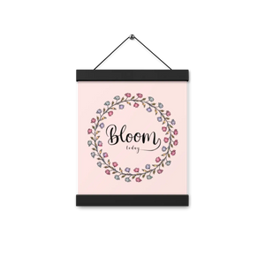 Bloom Poster Hanger – Natural Baltic Wood - Dipaliz - Posters Prints & Visual Artwork