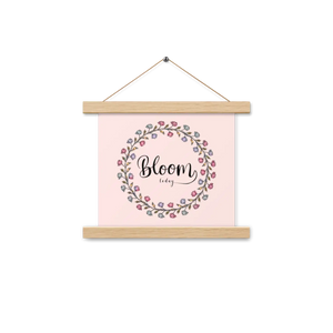 Bloom Poster Hanger – Natural Baltic Wood - Dipaliz - Posters Prints & Visual Artwork