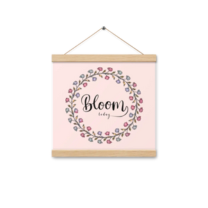 Bloom Poster Hanger – Natural Baltic Wood - Dipaliz - Posters Prints & Visual Artwork