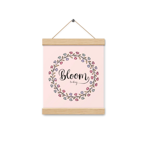 Bloom Poster Hanger – Natural Baltic Wood - Dipaliz - Posters Prints & Visual Artwork