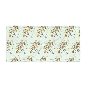 Home Decor - Beach Towel Flower Branches Modern Lifestyle - Dipaliz