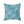 Flowers on Blue Throw Pillow Spun Polyester Square - Dipaliz - Pillows