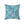 Flowers on Blue Throw Pillow Spun Polyester Square - Dipaliz - Pillows