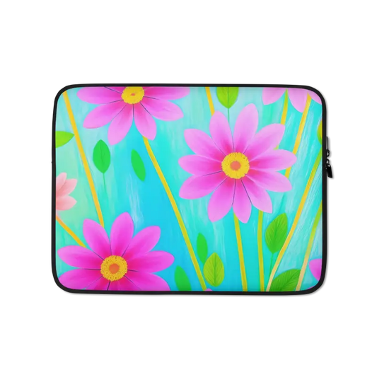 Blooming Beauty: Dipaliz Padded Laptop Sleeve For Blissful Style - Computer Accessories