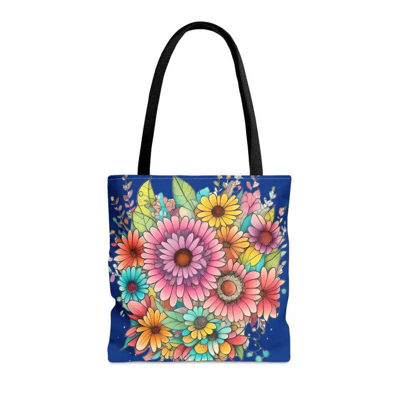 Elevate your Look with a Blooming Blue Tote Bag - Bags