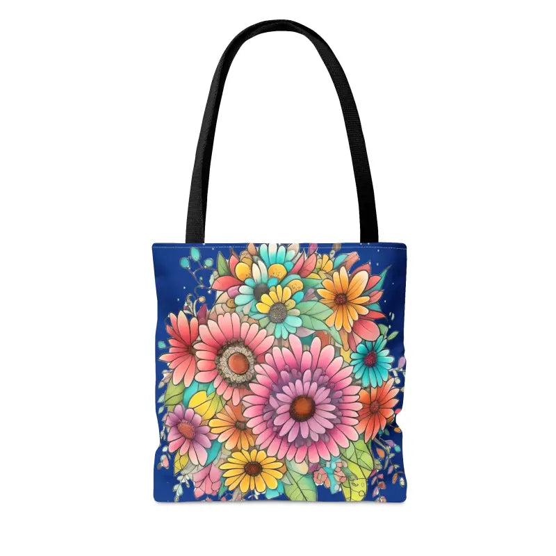 Elevate your Look with a Blooming Blue Tote Bag - Bags