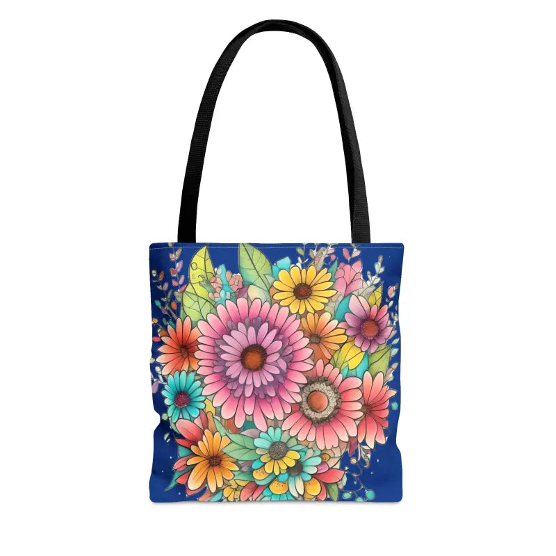 Elevate your Look with a Blooming Blue Tote Bag - Bags