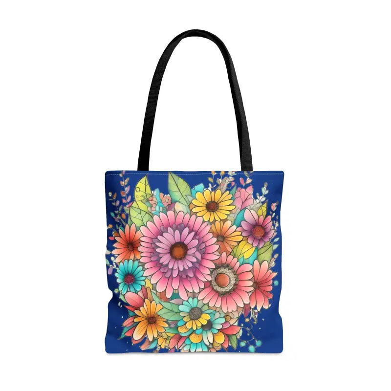 Elevate your Look with a Blooming Blue Tote Bag - Bags