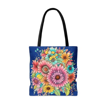 Elevate your Look with a Blooming Blue Tote Bag - Bags