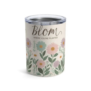 Blooming Floral Tumbler - Vibrant Nature Design - Dipaliz - 10oz - Tumblers