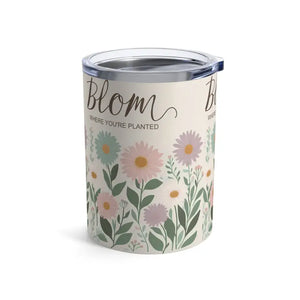 Blooming Floral Tumbler - Vibrant Nature Design - Dipaliz - 10oz - Tumblers