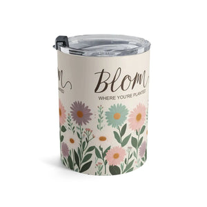 Vibrant Blooming Floral Tumbler Stainless Steel - Dipaliz - Tumblers