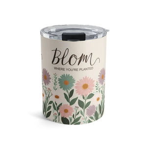 Vibrant Blooming Floral Tumbler Stainless Steel - Dipaliz - Tumblers