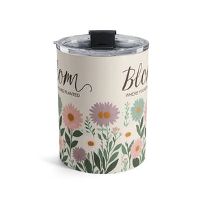 Vibrant Blooming Floral Tumbler Stainless Steel - Dipaliz - Tumblers