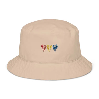 Eco-chic Wildflower Organic Bucket Hat for Fashionistas - Hats