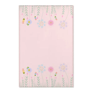 Pink Area Rugs - Floral Vibrant Charm Elegance - Dipaliz - 24’’ × 36’’