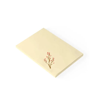 Blooming Red Flowers Post-it® Notes for a Vibrant Workspace - 4’’ x 6’’ / White Paper Products