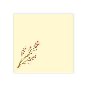 Red Flowers Post it Note Women’s Fashion Bold Creative Style - Dipaliz - Sticky Notes