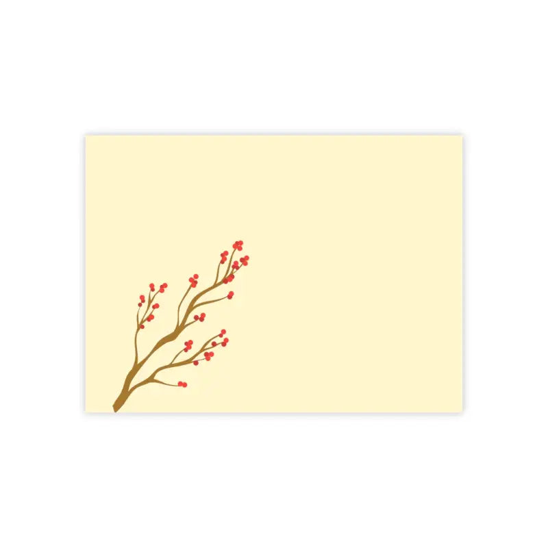 Blooming Red Flowers Post-it® Notes for Creative Workspace - Paper Products