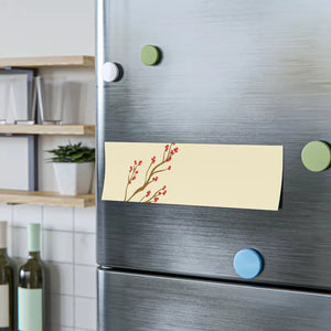 Red Flowers Post it Note Women’s Fashion Bold Creative Style - Dipaliz - Sticky Notes