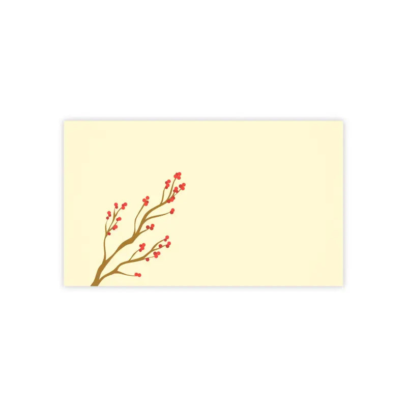 Blooming Red Flowers Post-it® Notes for Creative Workspace - Paper Products