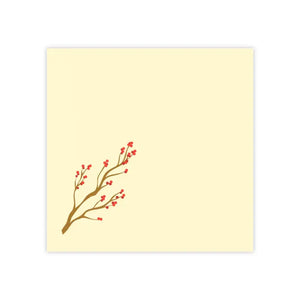 Red Flowers Post it Note Women’s Fashion Bold Creative Style - Dipaliz - Sticky Notes