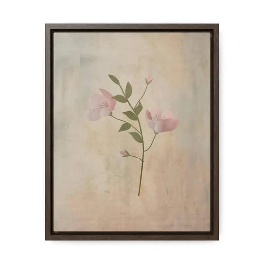 Spring Flowers Bloom: Gallery Canvas Wraps by Dipaliz - 11″ x 14″ / Premium (1.25″) / Walnut