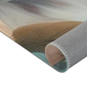 Flowers Area Rugs Pastel Floral Vibrant Home Decor - Dipaliz