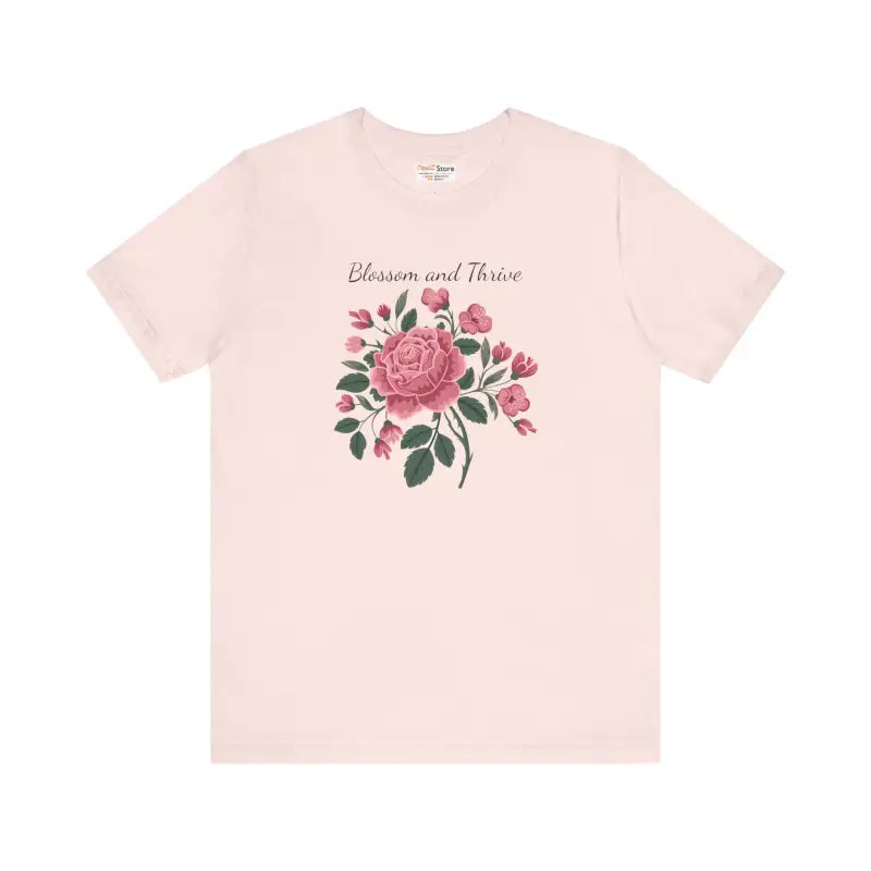 Bloom in Style: Unisex Jersey Short Sleeve Tee - T-shirt