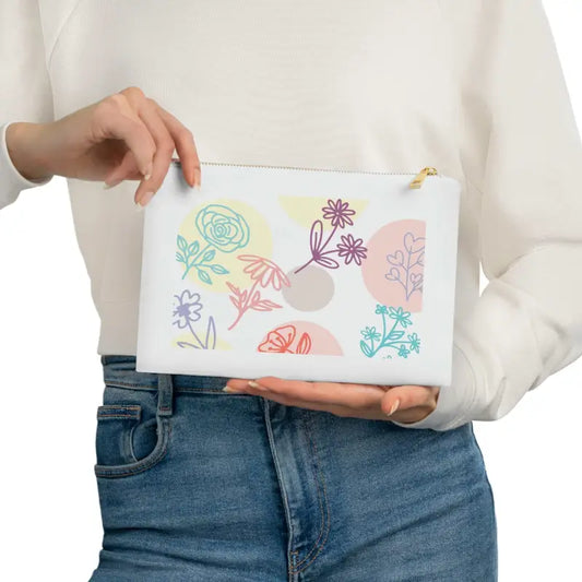 Blossom Bliss: Your Floral Cosmetic Bag Soulmate - Bags