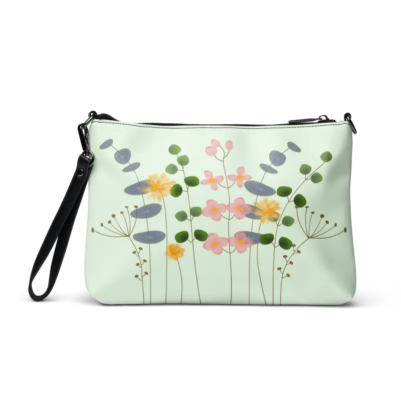 Bloom with the Wild Flowers Crossbody Bag! - Bags