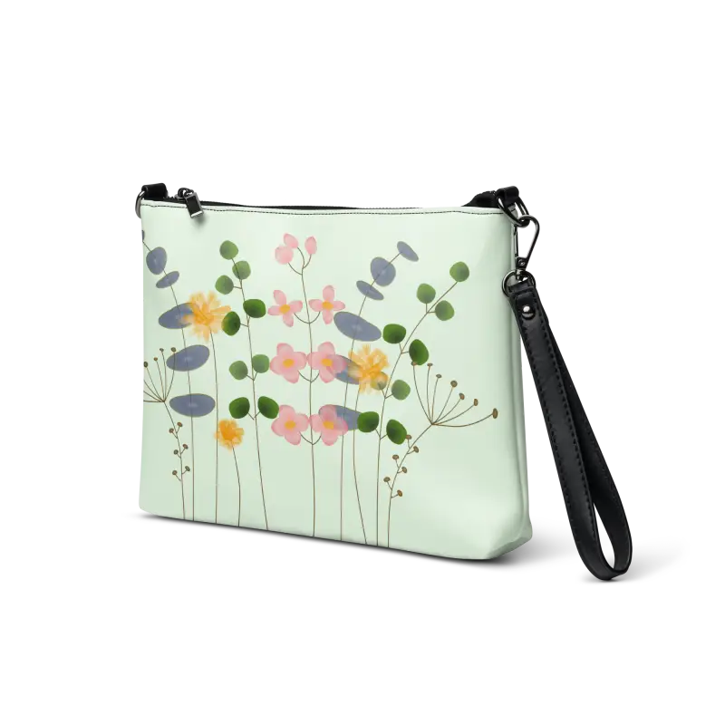 Bloom with the Wild Flowers Crossbody Bag! - Bags