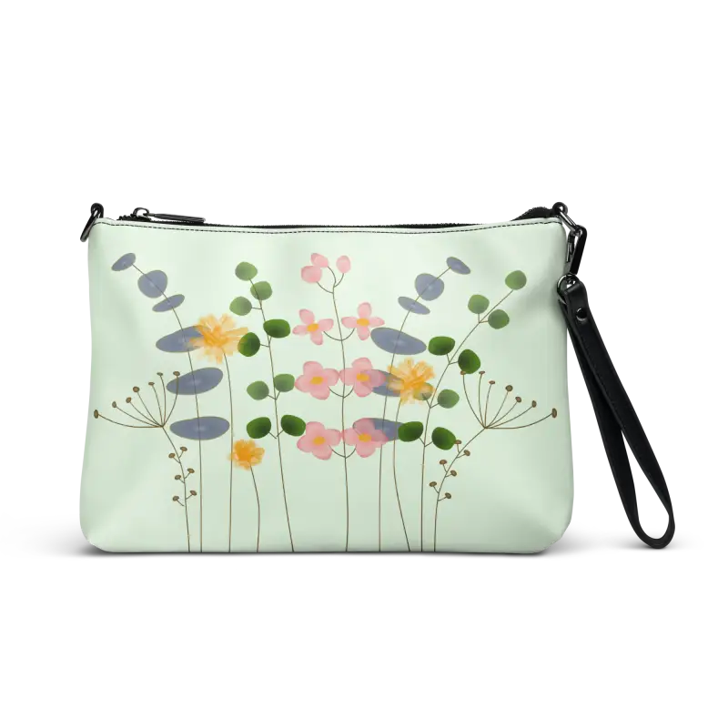 Bloom with the Wild Flowers Crossbody Bag! - Bags