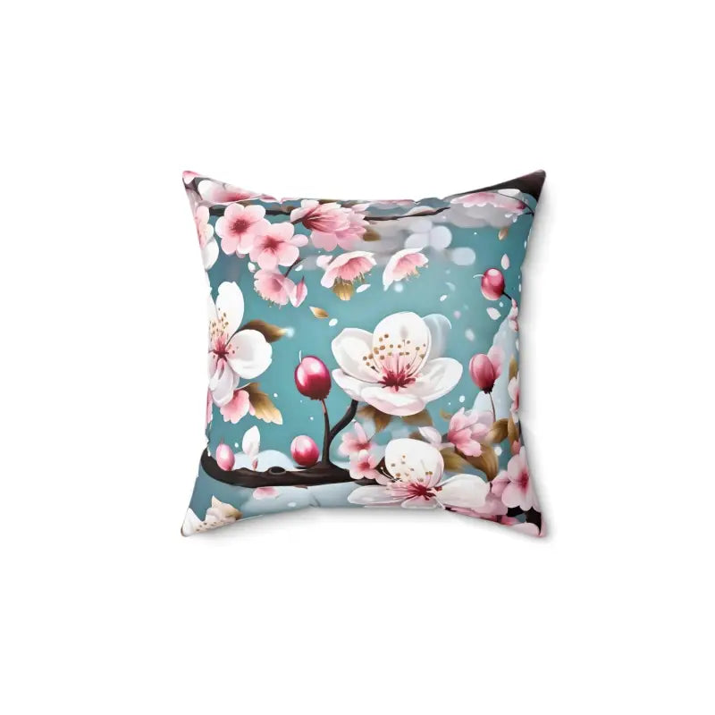 Chic Cherry Blossom Throw Pillows for your Stylish Oasis - 14’’ × Home Decor