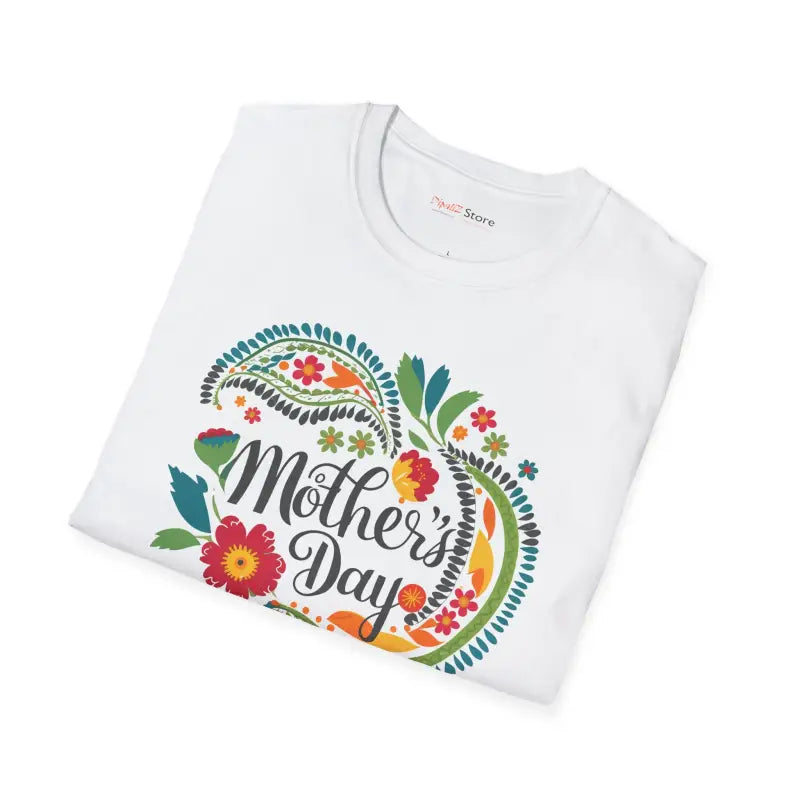 Blossom in Comfort: Unisex Softstyle Flowers Tee - T-shirt