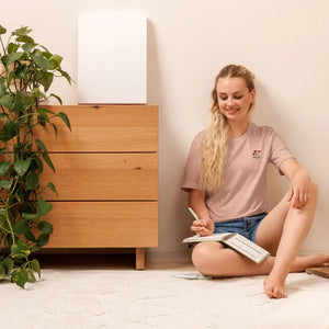 Flower Embroidered Unisex t Shirt Cotton Tee - Dipaliz - T-shirts