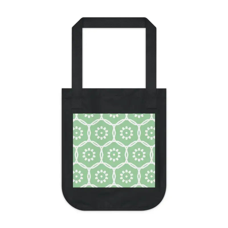 Eco-chic Floral Tote: Elegance Meets Sustainability - Bags