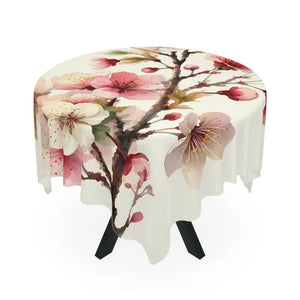 Blossom Floral Tablecloth Elegant Spring Celebration - Dipaliz - one Size / White - Tablecloths