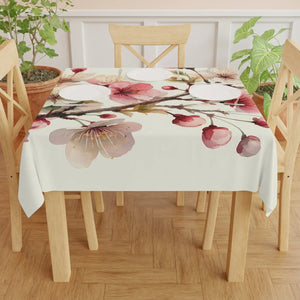 Blossom Floral Tablecloth – Elegant Spring Dining - Dipaliz - Tablecloths