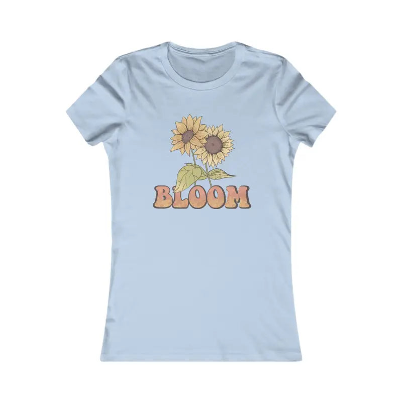 Blossom Boldly in your Favorite Women’s Bloom Tee - s / Baby Blue T-shirt