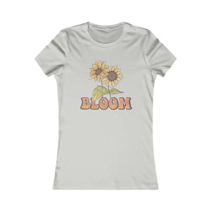 Womens Favorite Tee Sunflower Bloom T-shirt Comfort Style Dipaliz - T-shirts