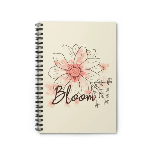Blossom Your Notes: Flower Blooms Spiral Notebook - Paper Products