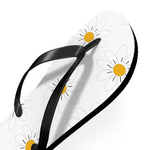 Pink Flowers Unisex Flip Flops - Vibrant Summer Style - Dipaliz - Slippers